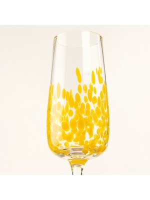 Henan Cam Kadeh 270 ml Sarı