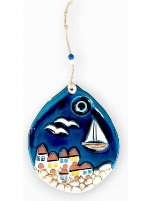 Ovebu Sahil Kasabası Seramik Duvar Süsü