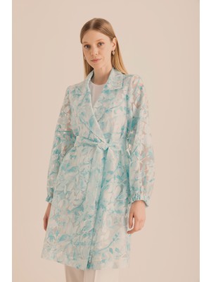 Yakma Organze Kumaştan Transparan Kap