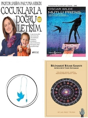 Çocuklarla Doğru Iletişim - Sabiha Paktuna Keskin + Bilinmezi Bilme Sanatı + Mutlu Prens + Uçan Kuş Ayraç (Bu Set Yeni ve Eski Kitaplardan Oluşmaktadır)