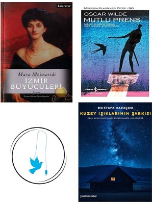 Izmir Büyücüleri + Mutlu Prens + Kuzey Işıklarının Şarkısı + Uçan Kuş Ayraç (Bu Set Yeni ve Eski Kitaplardan Oluşmaktadır)