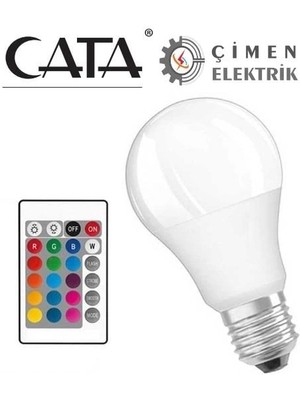 Cata Ct 4058 9W LED Ampul Rgb Kumandalı