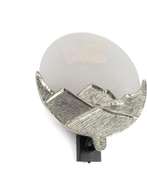 Gümüş Sedefli Aplik 34X30X10CM