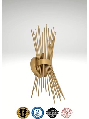 Kirpi Eskitme Aplik Şık Modern, Yatak Odası,hol,salon