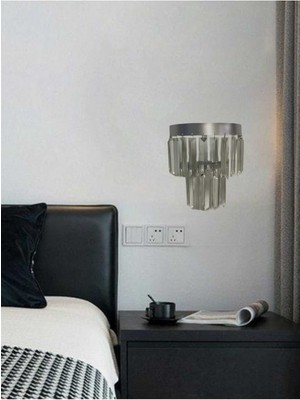 20X23 Nilsa Pilli Duvar Apliği Gümüş