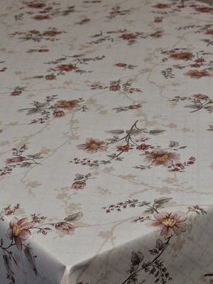 Başak Ev Tekstili Elyaflı Pvc Muşamba - Desenli Silinebilir Masa Örtüsü