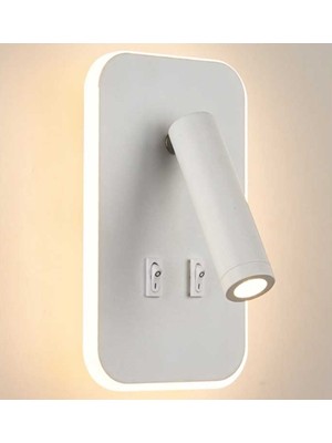 CT-5253 Tuvalu LED Beyaz Kasa Aplik 13W Günışığı