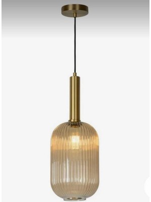 Mylights Rustik Bal Avize 15CM Spor Tekli Avize Cafe Salon Koridor Yatak Odası