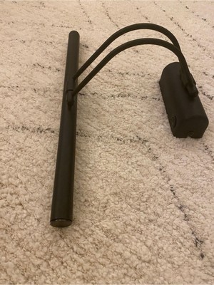 Pilli Flüt Aplik Siyah - 35CM