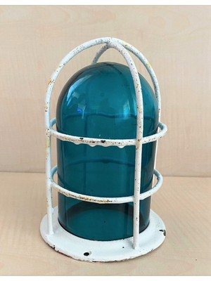 Orjinal Koleksiyonluk Gemi Feneri Metal Gemi Lambası