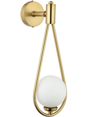 Pioggia Tasarımı Modern Aplik Sarı 35CM