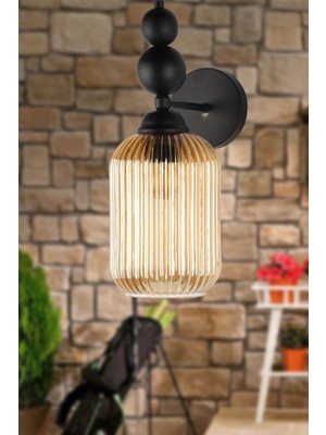 Vamos Aplik Siyah Bal Cam