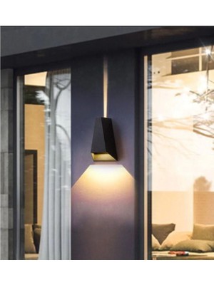 Malta 6 Watt LED Su Geçirmez Modern Dış ve Iç Mekan Aplik Malta IP54 Aydınlatma Lamba