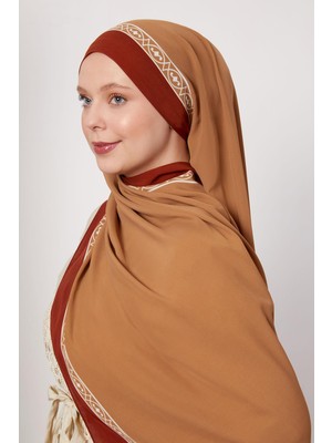 Kiremit Örgü Desen Medine Ipeği