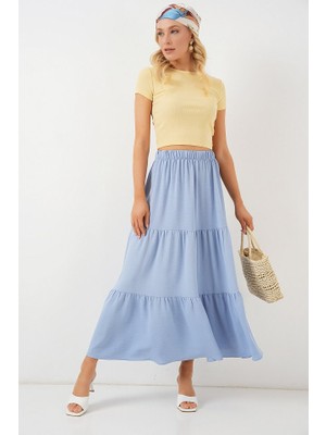 Passense Ayrobin Uzun Etek 8048 - Mavi