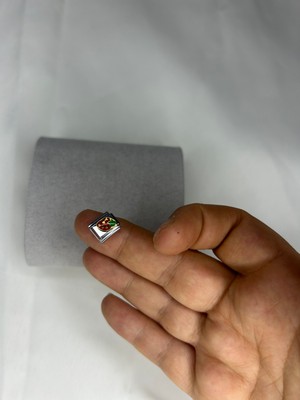 Badelis Çelik Silver Renk Çilek Temalı Çharm