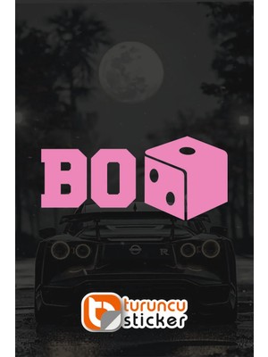 Bozar Sticker Etiket 13×5.8 cm – Araç – Motor – Laptop – Kask Etiket Sticker