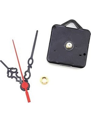 14MM Askılı Akar Saniye Sessiz Çalışan Vidalı Göbek Duvar Saati Mekanizması