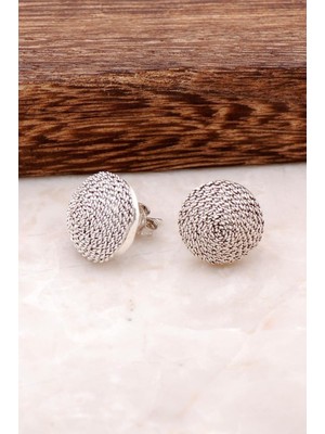 Sümer Telkari Tel Burma Telkari Gümüş Küpe  2505