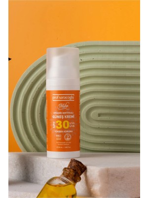 Prof Saraçoğlu Mihr Serisi Güneş Kremi SPF30 Organik Sertifikalı 50 ml
