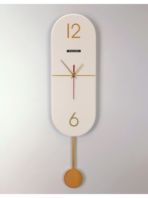 Tik Tak Hareketli Sarkaçlı Saat, Hediye Duvar Saati, Mutfak Saati, Salon Saati, Ofis Saati, Çakıl