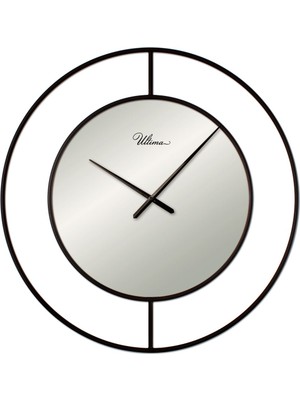3629 B Satürn Duvar Saati | Siyah