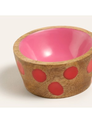 Lakrı Mango Ağacı Çerezlik 8X8X4 cm Fuşya