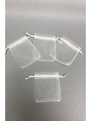 Elite 50 Adet Tesbih Boy ve Hediyelik Kına Tül Kesesi (9X12CM) 1 Adet