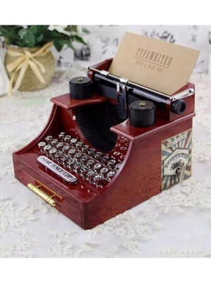By Rk Tasarım Nostaljik Tasarım Hareketli Müzik Kutusu 1 Adet Çocuklar İçin Şık Hediyelik