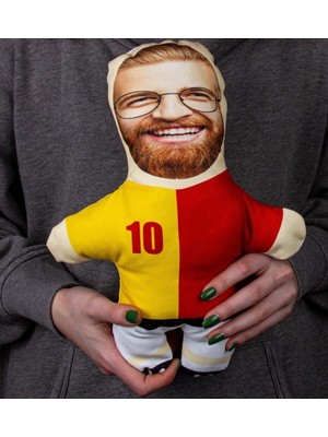 Ejoya Şampiyon Futbolcu Peluş Oyuncak 107078 1 Düz Desenli Çocuklar İçin Türkiye Menşeli