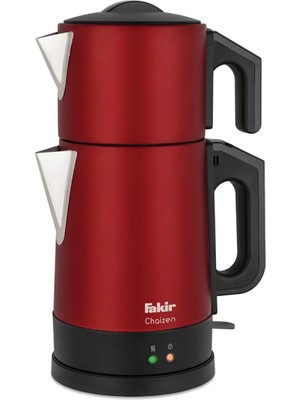 Fakir Chaizen Çay Makinesi 0,5 l Bakır Kırmızı Hızlı Demleme ve Enerji Tasarruflu Tasarım