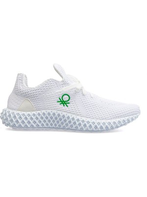 Benetton® | BN-30008 - 3570 Beyaz - Erkek Spor Ayakakbı