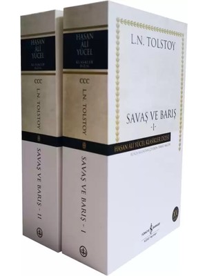 Savaş ve Barış (Karton Kapak) –lev Tolstoy, Klasik Rus Edebiyatı,roman