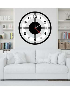 Dekoratif Ahşap Duvar Saati