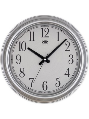 Beta Gümüş Klasik Duvar Saati