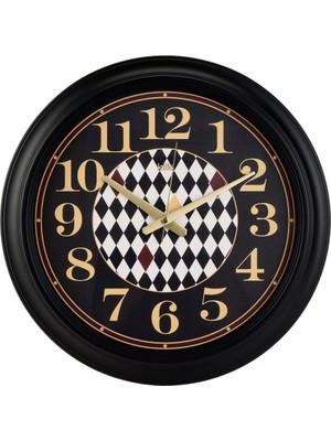 Royal Hektor Duvar Saati - Renkli - 46 cm