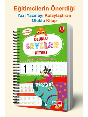 Dikkat Atölyesi Yayınları Sihirli Uçan Kalemli Oluklu Sayılar Kitabı