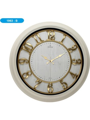 1963-B Premium Kabartma Rakamlı Duvar Saati FMA07234