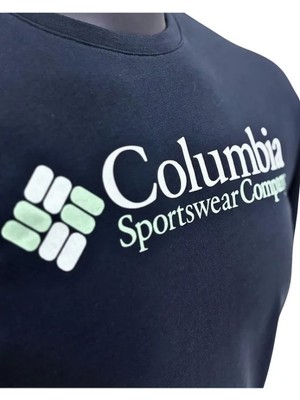 Columbia Csc Retro Logo 2 Ss Tee Erkek Kısa Kollu Tişört CS0435