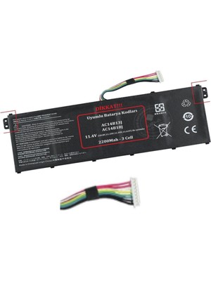 Afila Acer Predator Helios 300 Serisi N17C3 Notebook Bataryası Pili