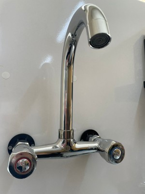 Mutfak Bataryası Klasik Duvardan Çevirmeli Aplik