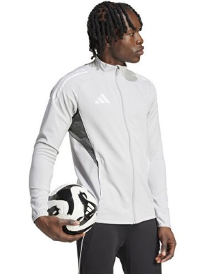 adidas Tiro25C Training Erkek Gri Dik Yaka Ceket