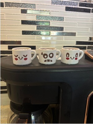 Sevimli Kahve Köşesi 3’lü Biblo Seti