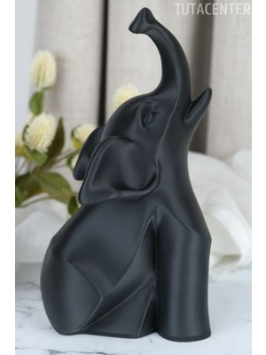 Zarif ve Şık Fil Biblo