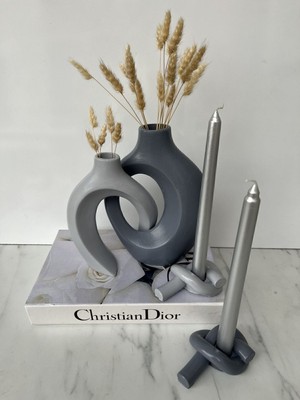 Sibel/ela Tasarım Sarmaşik Sevgili Vazo Seti