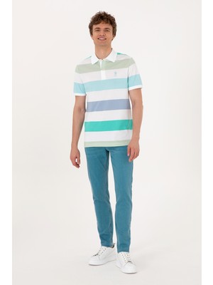 U.S. Polo Assn. Erkek Açık Mavi Slim Fit Jean Pantolon 50298567-DN0030