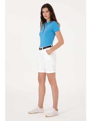 U.s. Polo Assn. Kadın Beyaz Şort / Bermuda 50299160-VR013