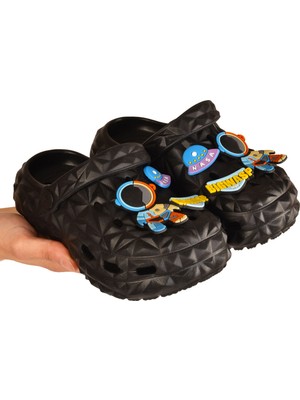 Kız Erkek Çocuk Kaymaz Yüksek Taban Rahat Kalıp Plaj Havuz Çocuk Terliği