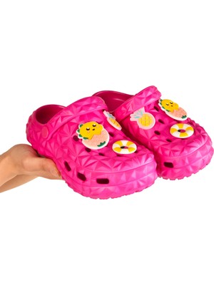 Kız Erkek Çocuk Kaymaz Yüksek Taban Rahat Kalıp Plaj Havuz Çocuk Terliği