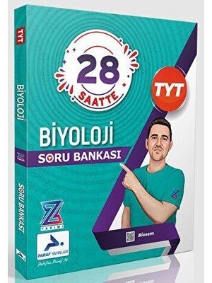 Paraf Yayınları  Z Takımı Tyt Biyoloji Soru Bankası